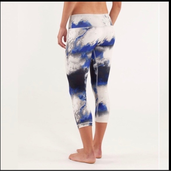 lululemon athletica Wunder Under Crop Legging Milky Way Multi - Picture 16 of 16